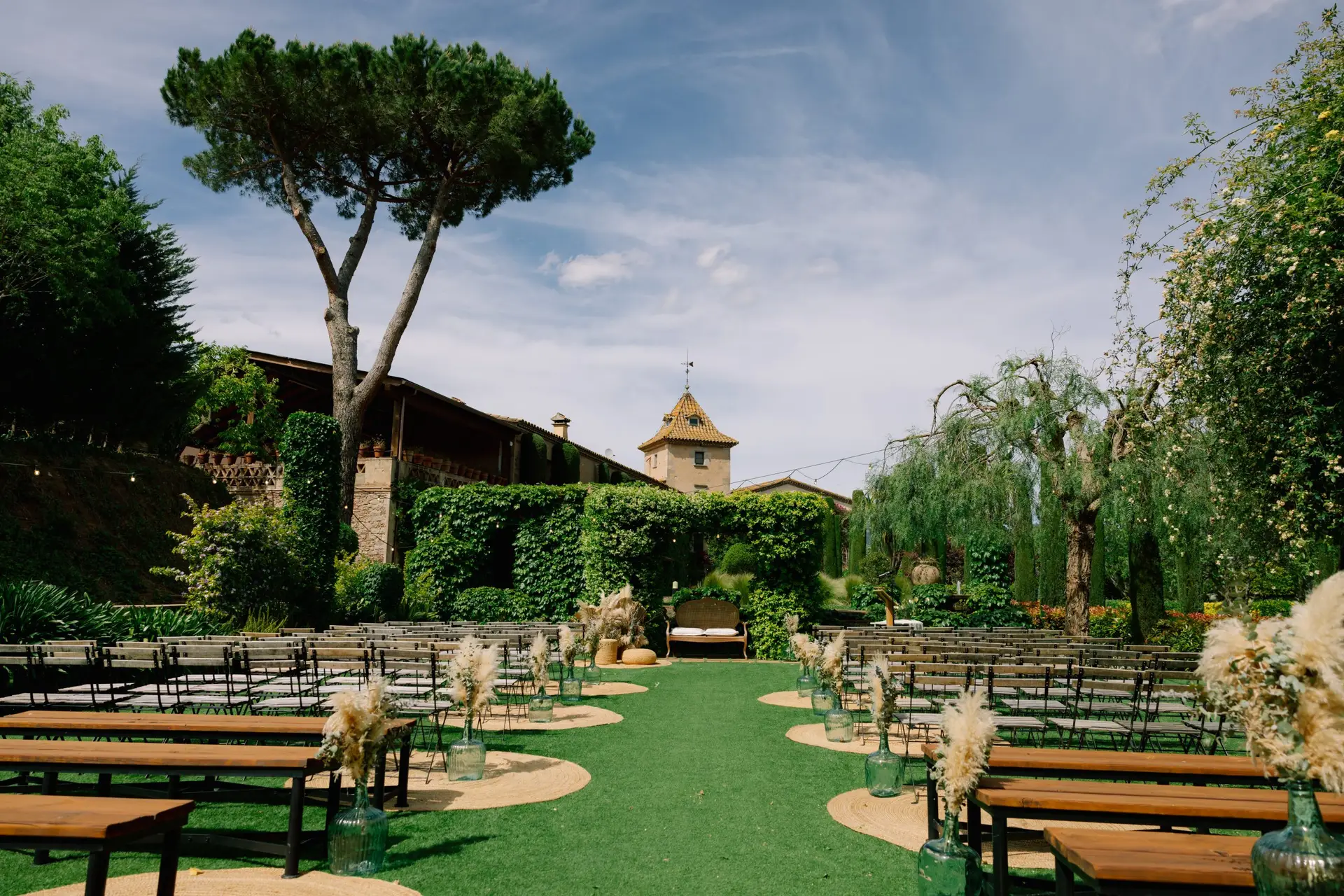 Boda en Can Ribas de Montbui - masia de bodas cerca de Barcelona