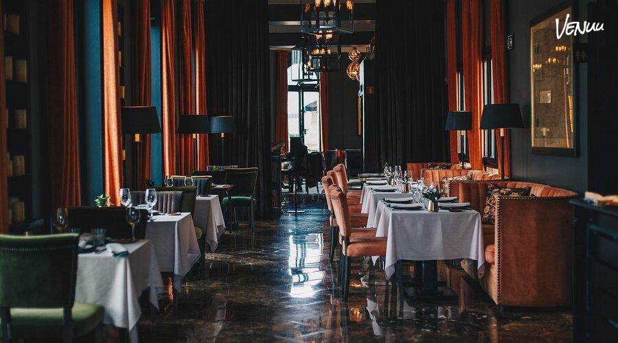 Sitios para celebrar comuniones en Madrid 4 Foto de El Ático del The Principal Hotel, espacio elegante con vistas a Gran Vía ideal para comuniones privadas.