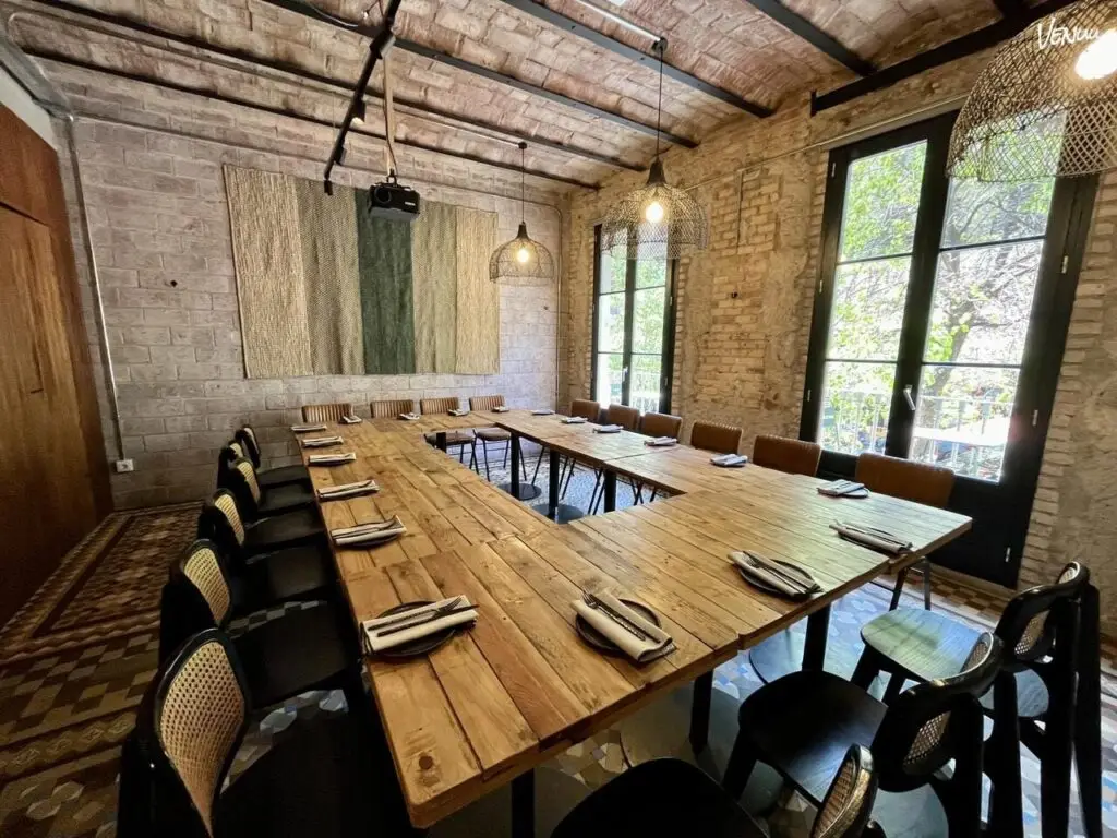 9 restaurantes para bautizos en Barcelona 9 Foto de Tros de la Rambla, uno de los restaurantes para bautizos en Barcelona recomendados.