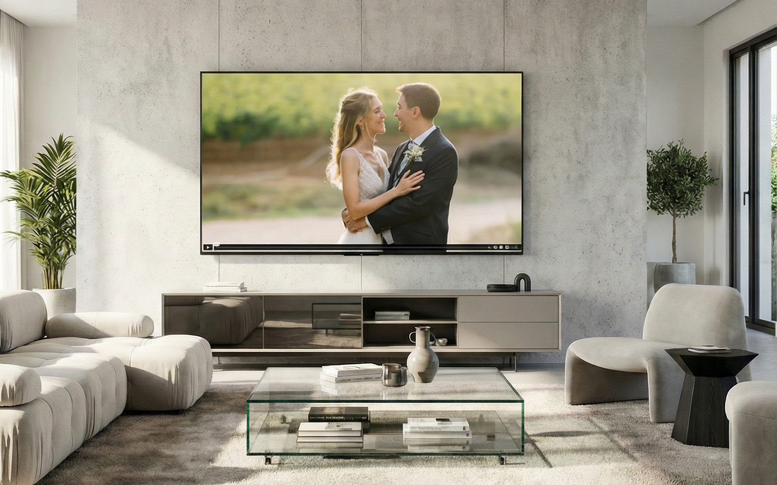 Un video de una boda