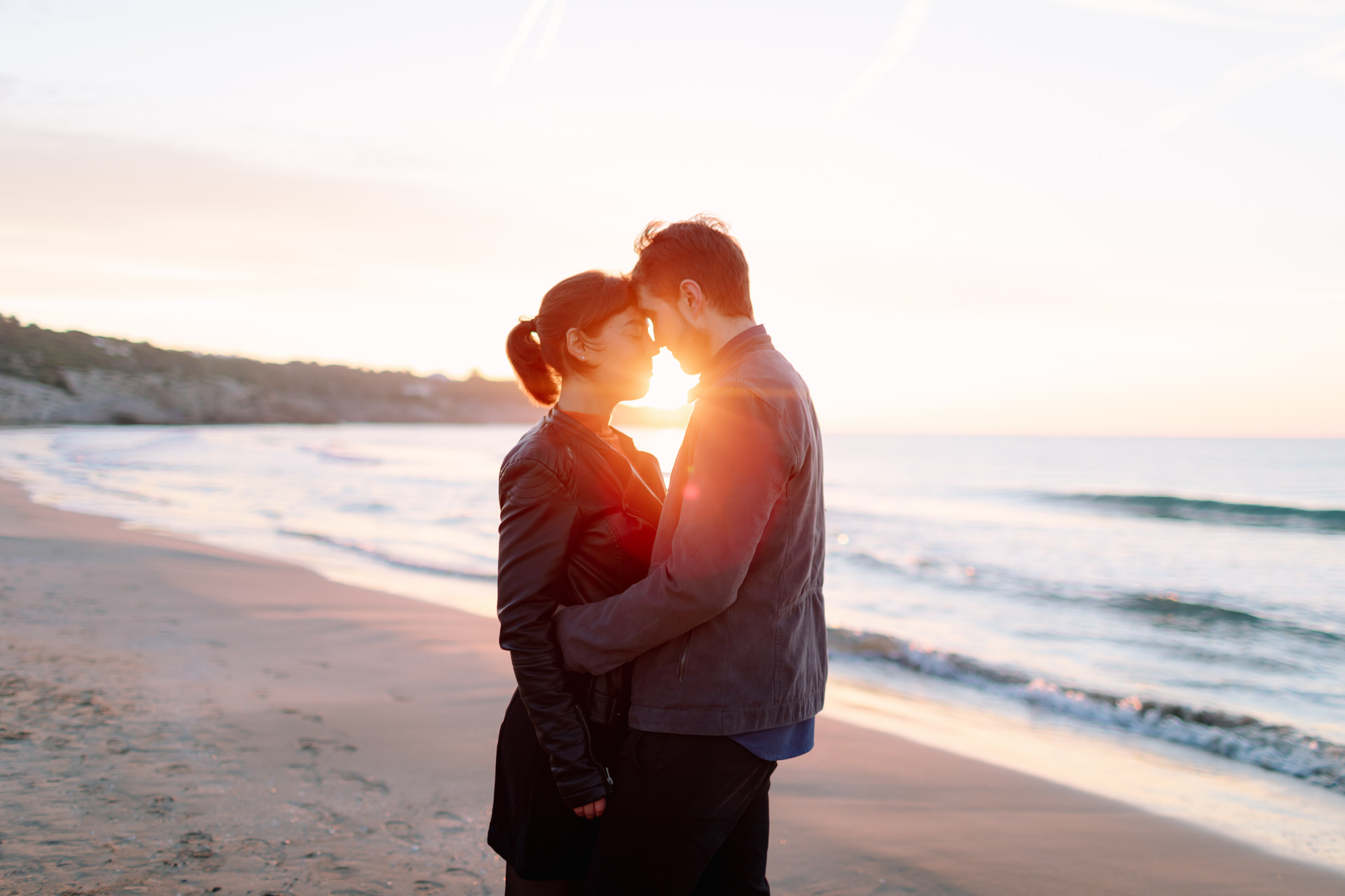Sesión de fotos preboda en la playa