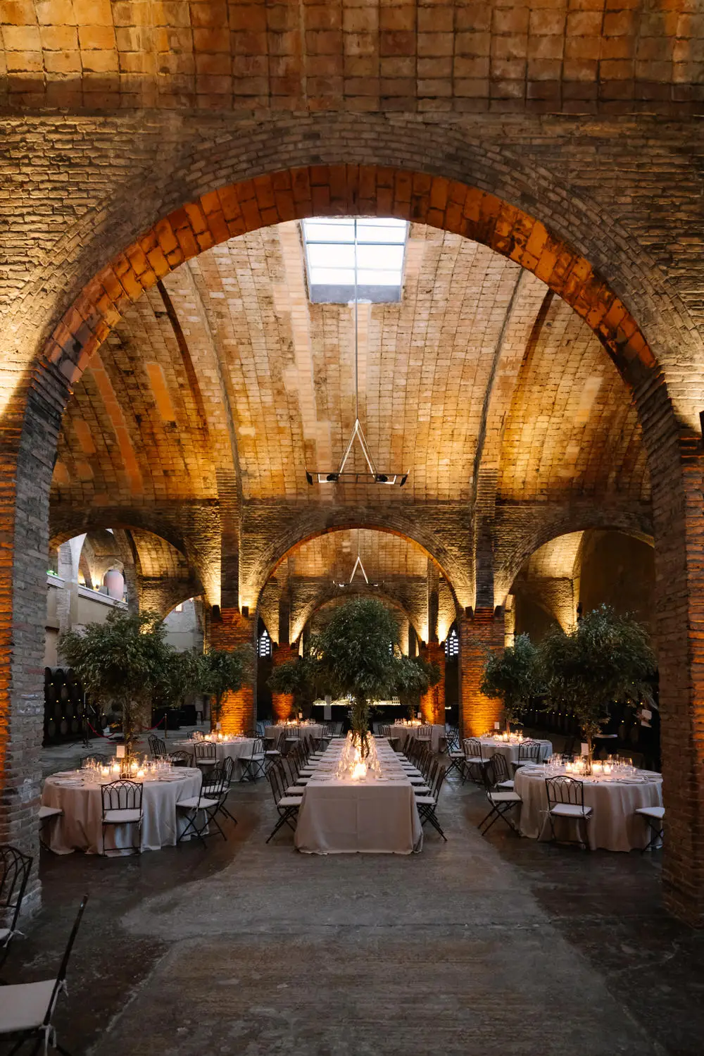 Boda en Caves Codorniu