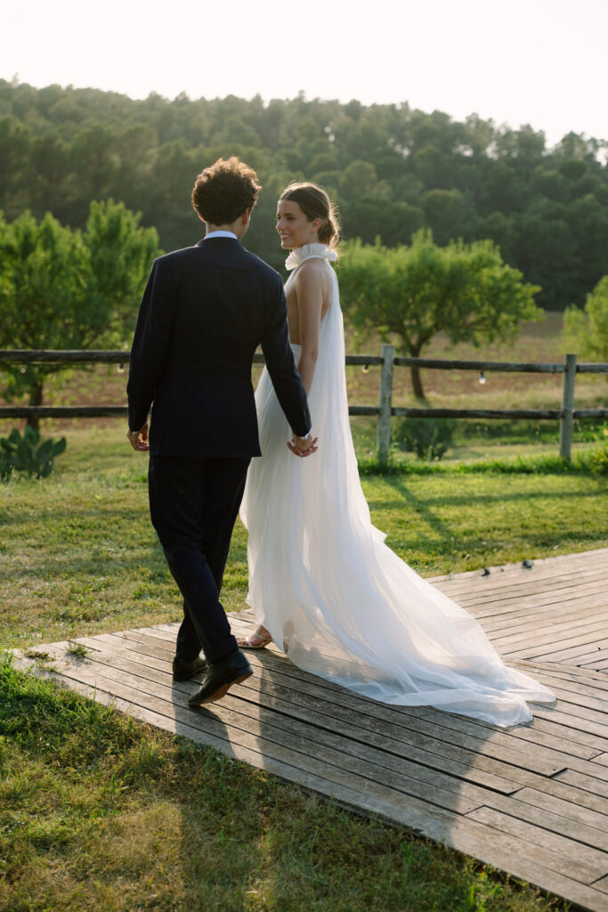 Reportaje de novios en Mas Terrats, Girona