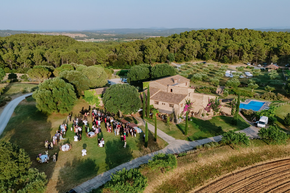 Mas Terrats finca de bodas en Girona