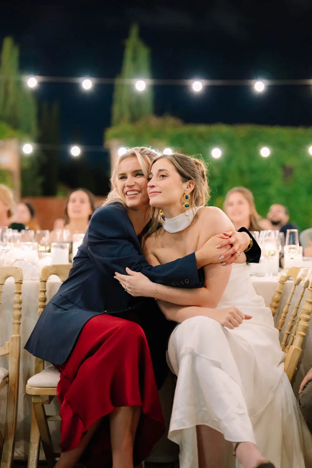 Un momento de la celebración de Clare y Joan en La Torre dels Lleons